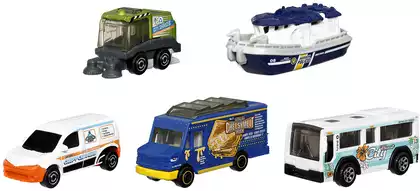 Набор из 5-ти машин Matchbox 1:64 C1817 в ассортименте