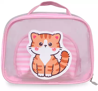 Косметичка Полосатый котенок 058-25-2024