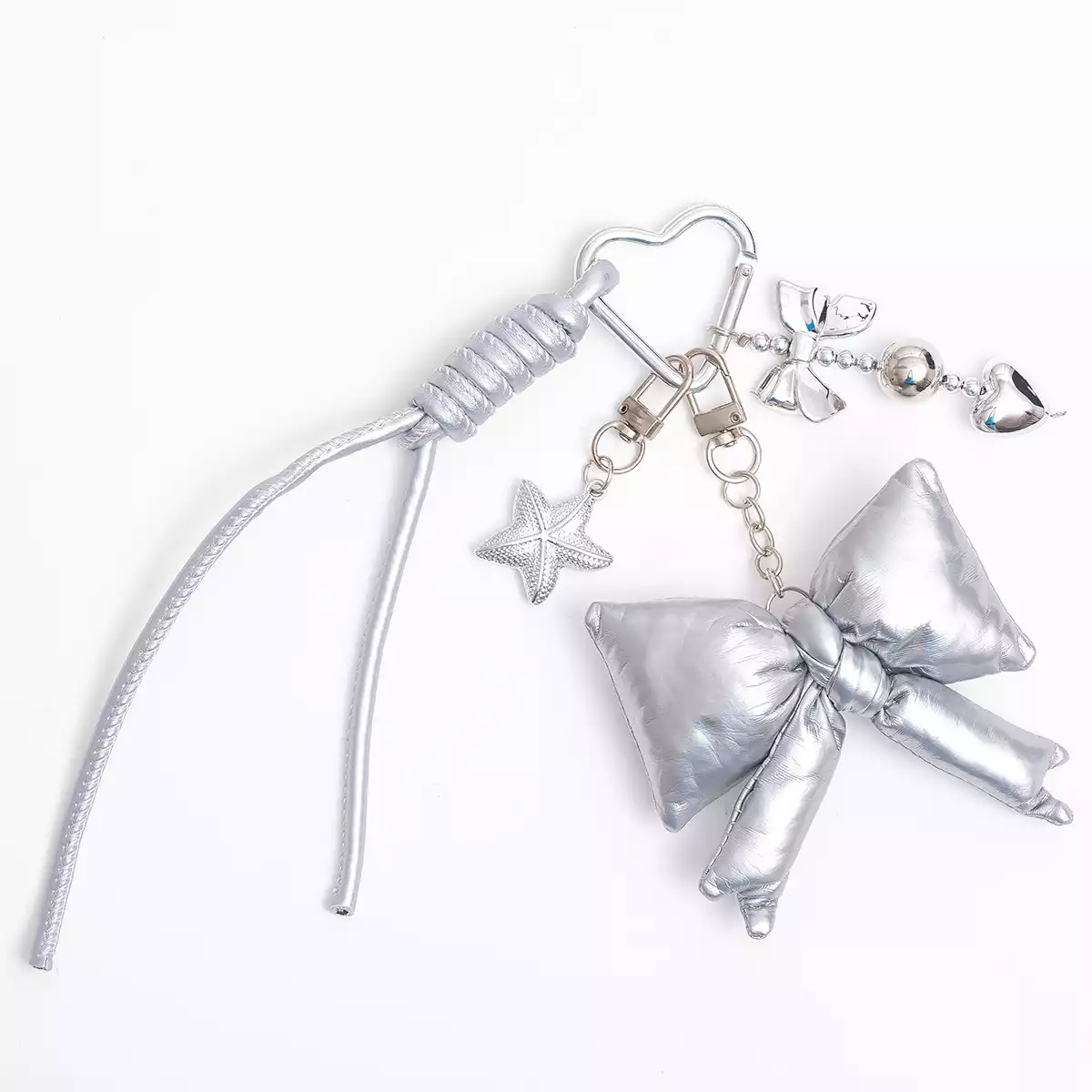 Брелок Бант связка сер 058-25-2028