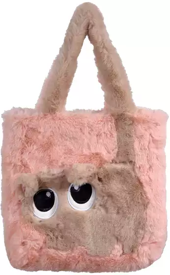 Сумка-шоппер Котенок мех 058-25-2033