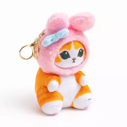 Брелок Рыжий котенок в шапке 058-25-1028