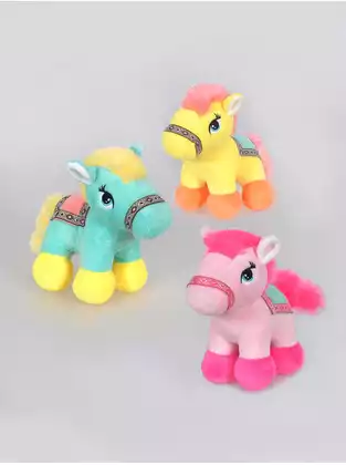 Мягкая игрушка Коняшка Няшка 3 цв 20 см 058D-7478D