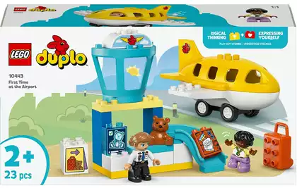Конструктор Первый раз в аэропорту 10443 Lego Duplo 23 дет.