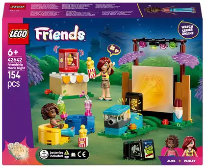 Конструктор Дружеский вечер кино 42642 Lego Friends 154 дет.