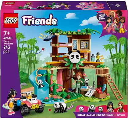 Коснтруктор Уход за животными в заповеднике 42648 Панд Lego Friends 243 дет.