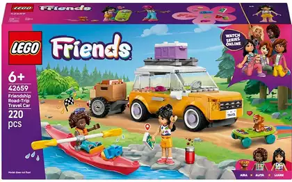 Конструктор Автомобиль для путешествий по дорогам с друзьями 42659 Lego Friends 220 дет.