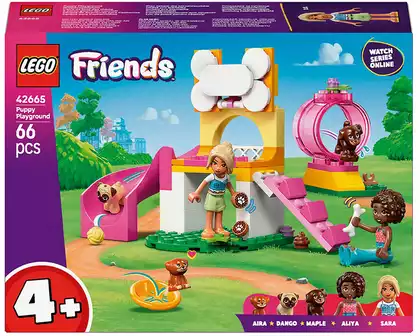 Конструктор Игровая площадка для щенков 42665 Lego Friends 66 дет.