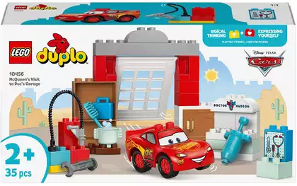 Конструктор Визит Маккуина в гараж Дока 10456 Lego Duplo 35 дет.