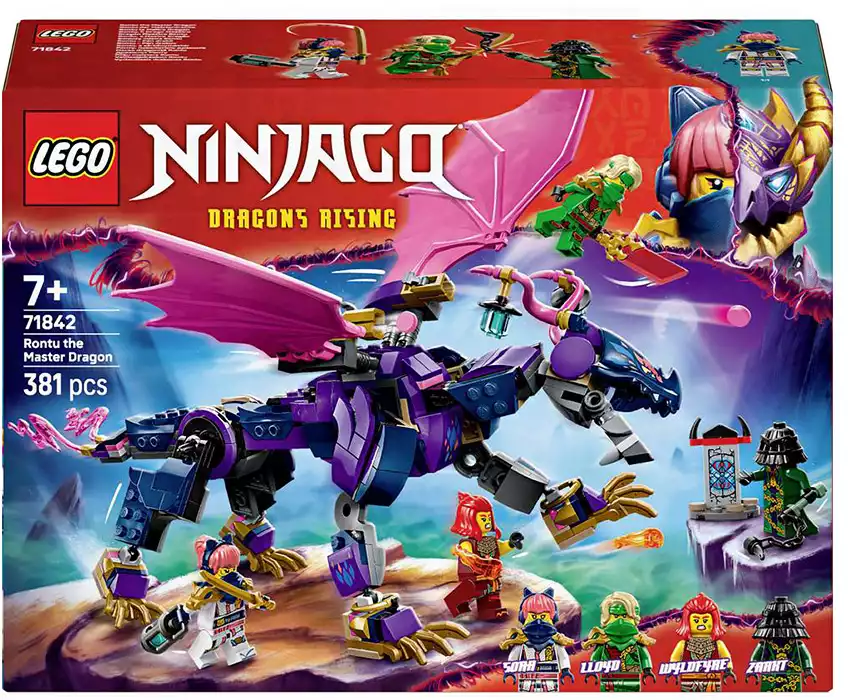 Конструктор Ронту главный дракон 71842 Lego Ninjago 381 дет.