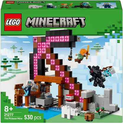 Конструктор Шахта Кирка 21277 Lego Minecraft 530 дет.