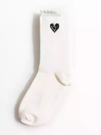 Носки с вышивкой