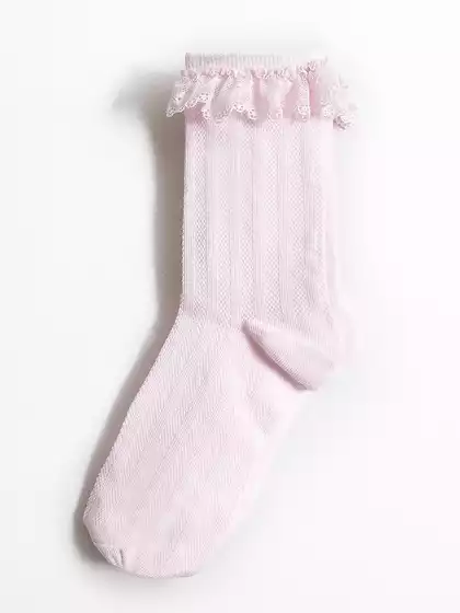 Носки с рюшей
