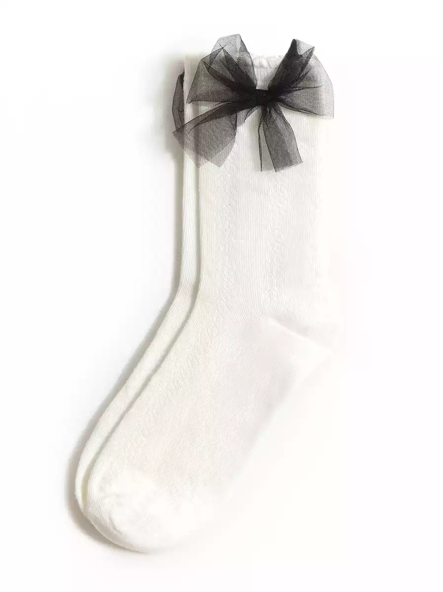 Носки с бантиком
