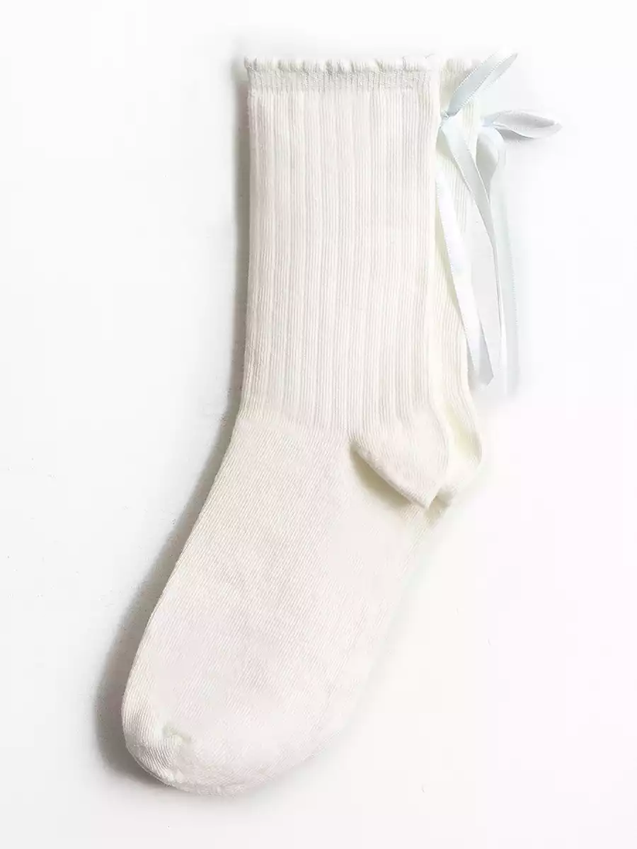 Носки с бантиком