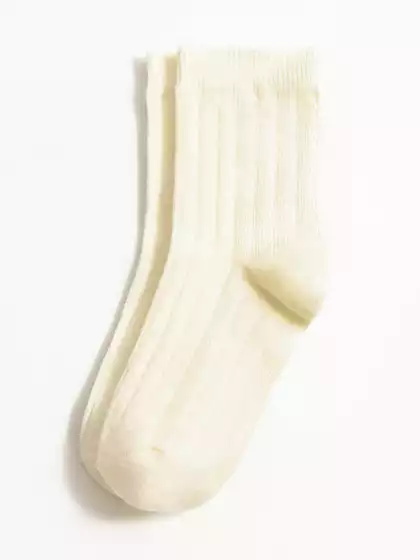 Носки в рубчик