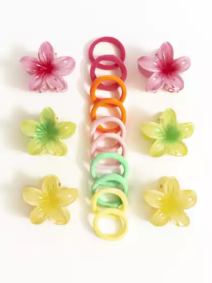 Набор крабов 6 шт 10 резинок 058D-7533D Vulpes