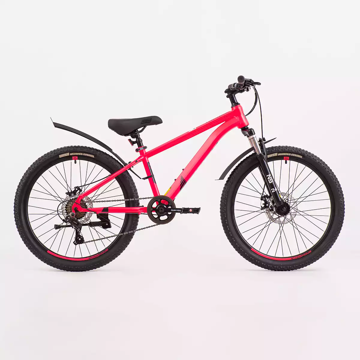 Велосипед подростковый 24 NX 405 DISC ST 7ск рама 13 RUSH HOUR
