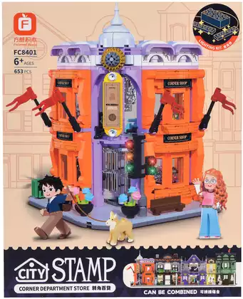 Конструктор блочный Дом FC8401