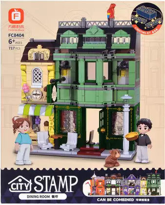 Конструктор блочный Дом FC8404