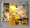 Конструктор Roombox -Комната студента QT-007-B со светом