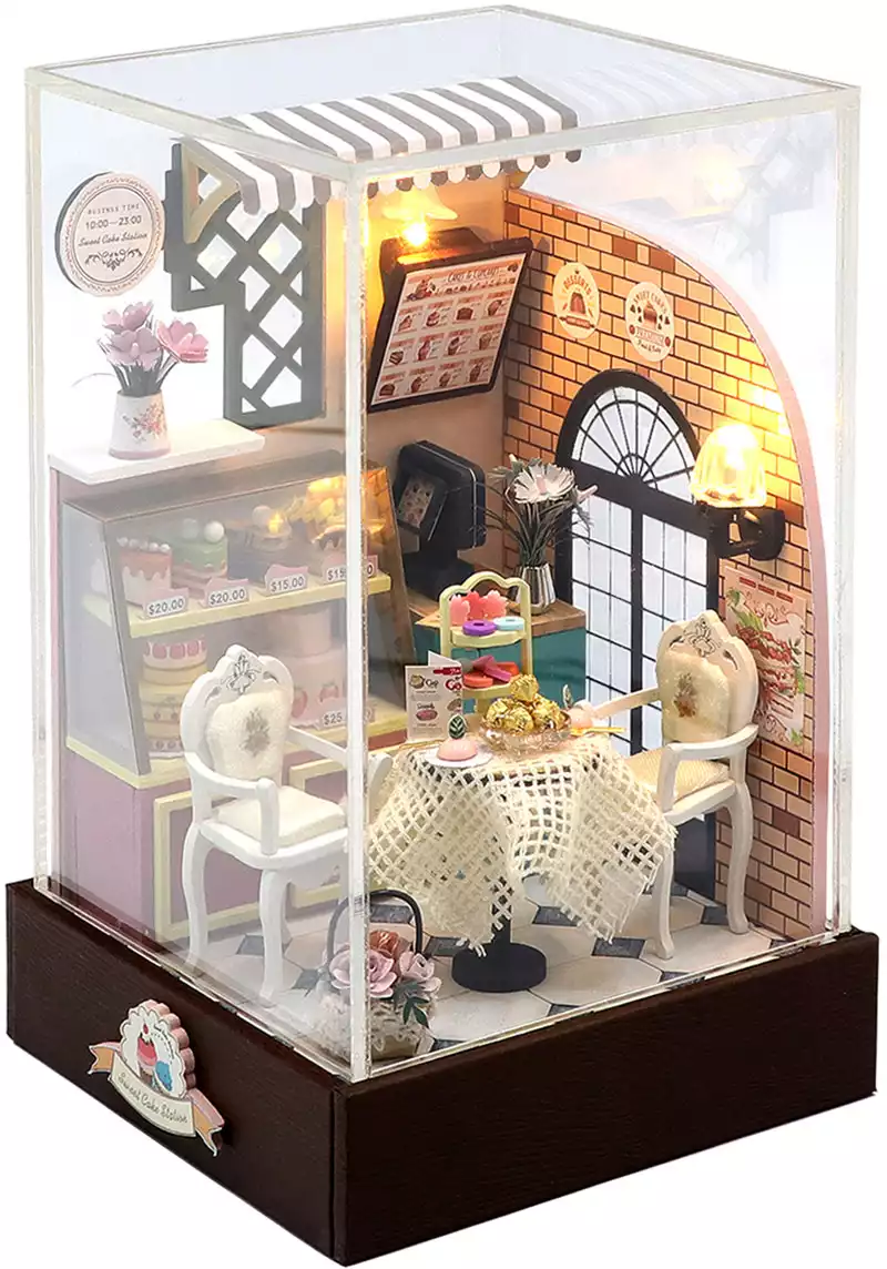 Конструктор Roombox -Кондитерская S2201Z со светом