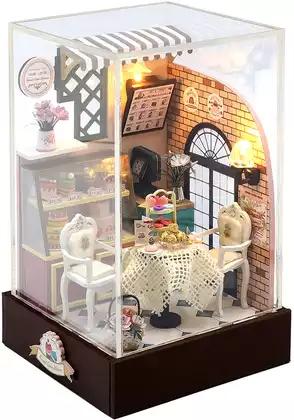 Конструктор Roombox -Кондитерская S2201Z со светом