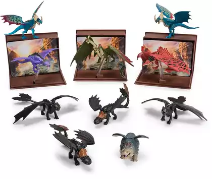 Игровой набор Dragons (Драконы) Фигурка-сюрприз мини дракон 5см в ассортименте 66125