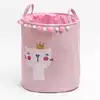Корзина для игрушек Кошка розов 058D-7620D