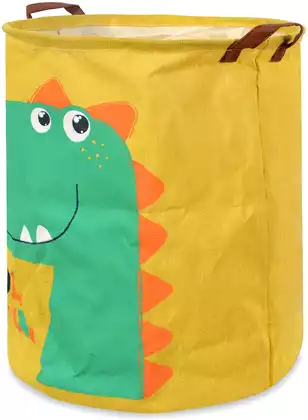 Корзина для игрушек Динозавр желт. 058D-7621D
