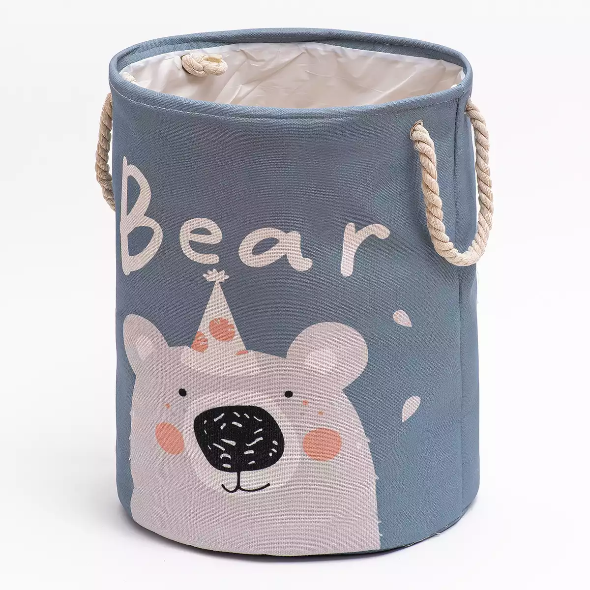 Корзина для игрушек Медведь сер. 058D-7623D