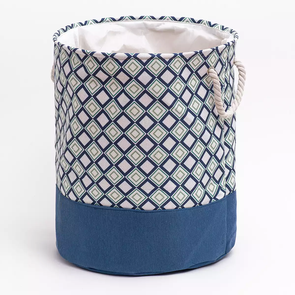 Корзина для игрушек Ромбы сине-бирюз. 058D-7626D в/п