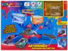 Модель машины COLORAMA Набор Автомойка с машинками меняющими цвет 3в1 с водяным пистолетом YYL563840
