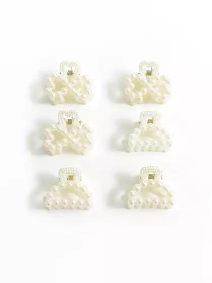 Краб для волос 6 шт 2,5 см Vulpes