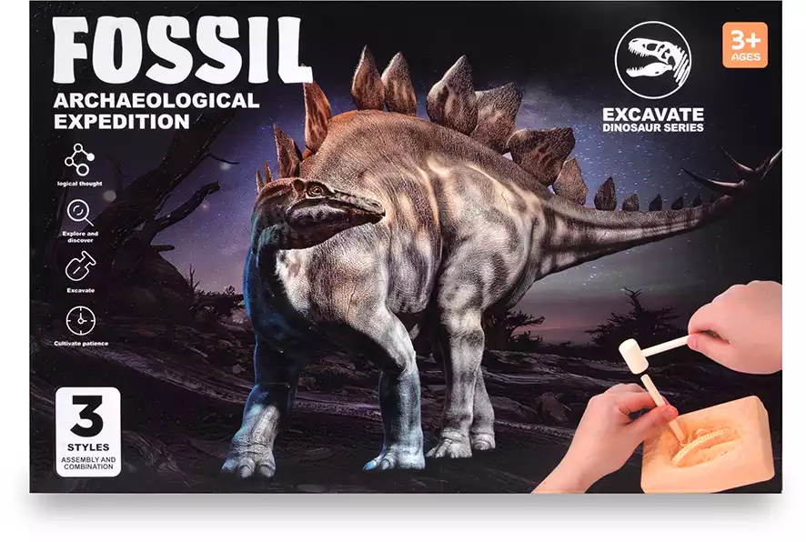 Набор для проведения раскопок 3 Динозавра 7753