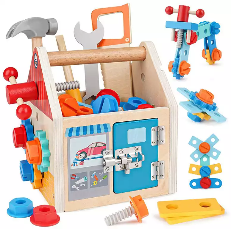 Набор инструментов Дом MZ5858 дерево