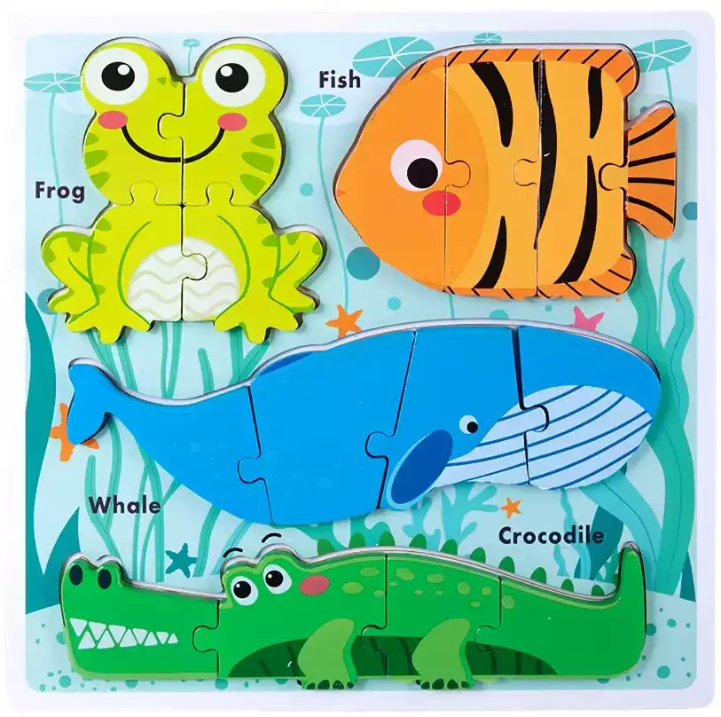 Пазлы объёмные Морская жизнь BZ73-268 дерево