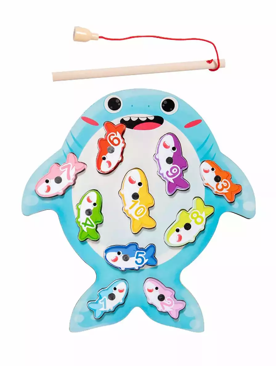 Рыбалка-обучалка Акула BZ73-606DY дерево