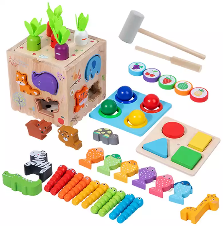 Игровой центр Увлекательный куб BZ73-40QQ дерево