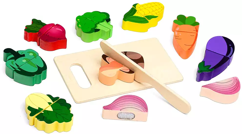 Игра Овощная нарезка BZ73-654 дерево