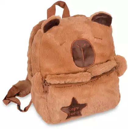 Мягкий Рюкзак Звездная капибара 28 см 058D-7731D