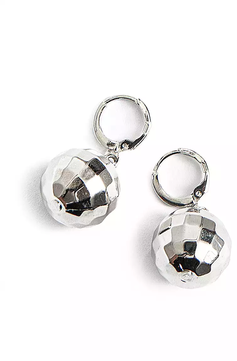 Серьги 1 пара Диско шар НГ KEANU 058D-7709D