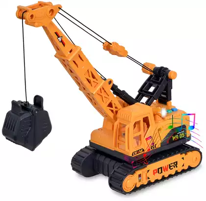 Маш. инер. WD105-B Гусеничный кран свет/звук