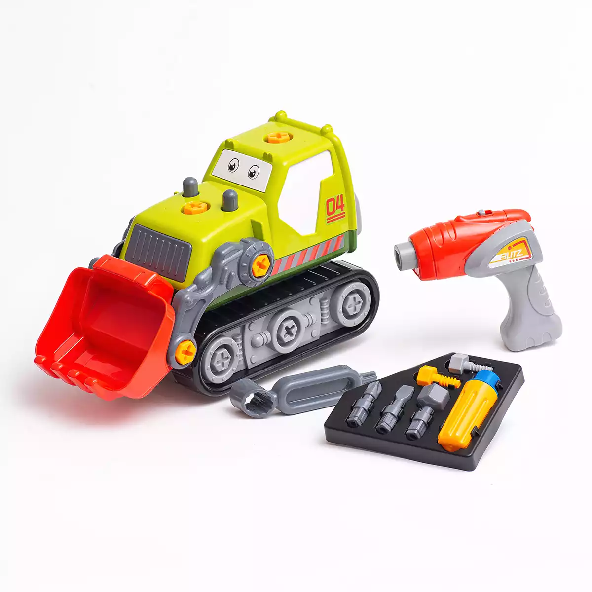 Набор бульдозер с аксессуарами WT889-C1