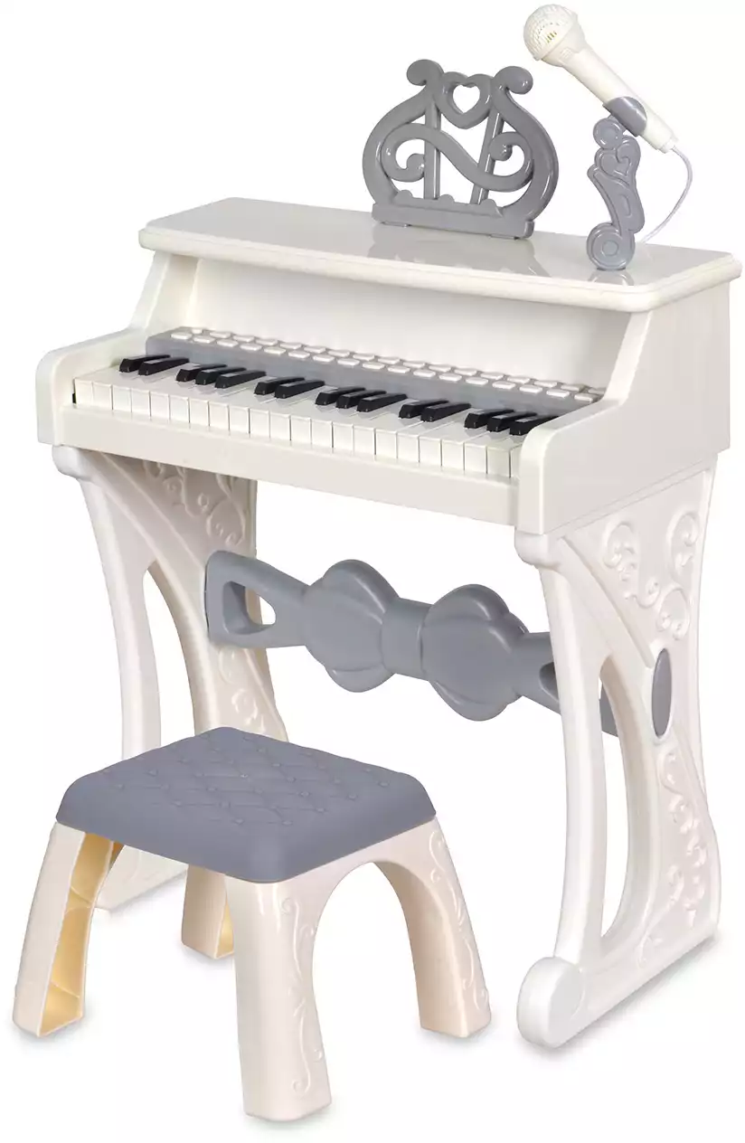 Синтезатор 37 кл., с микрофоном, стульчиком (328-60)