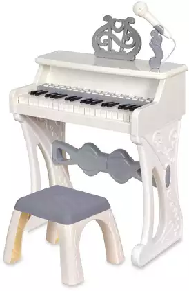 Синтезатор 37 кл., с микрофоном, стульчиком (328-60)