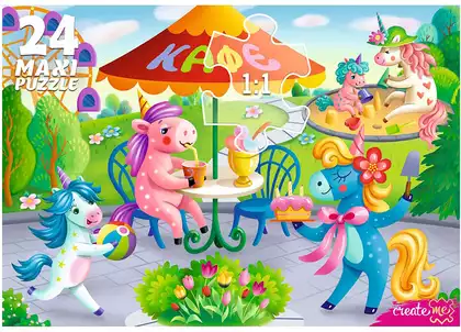 Пазл 24 эл.Единороги П24-7732 Рыжий кот