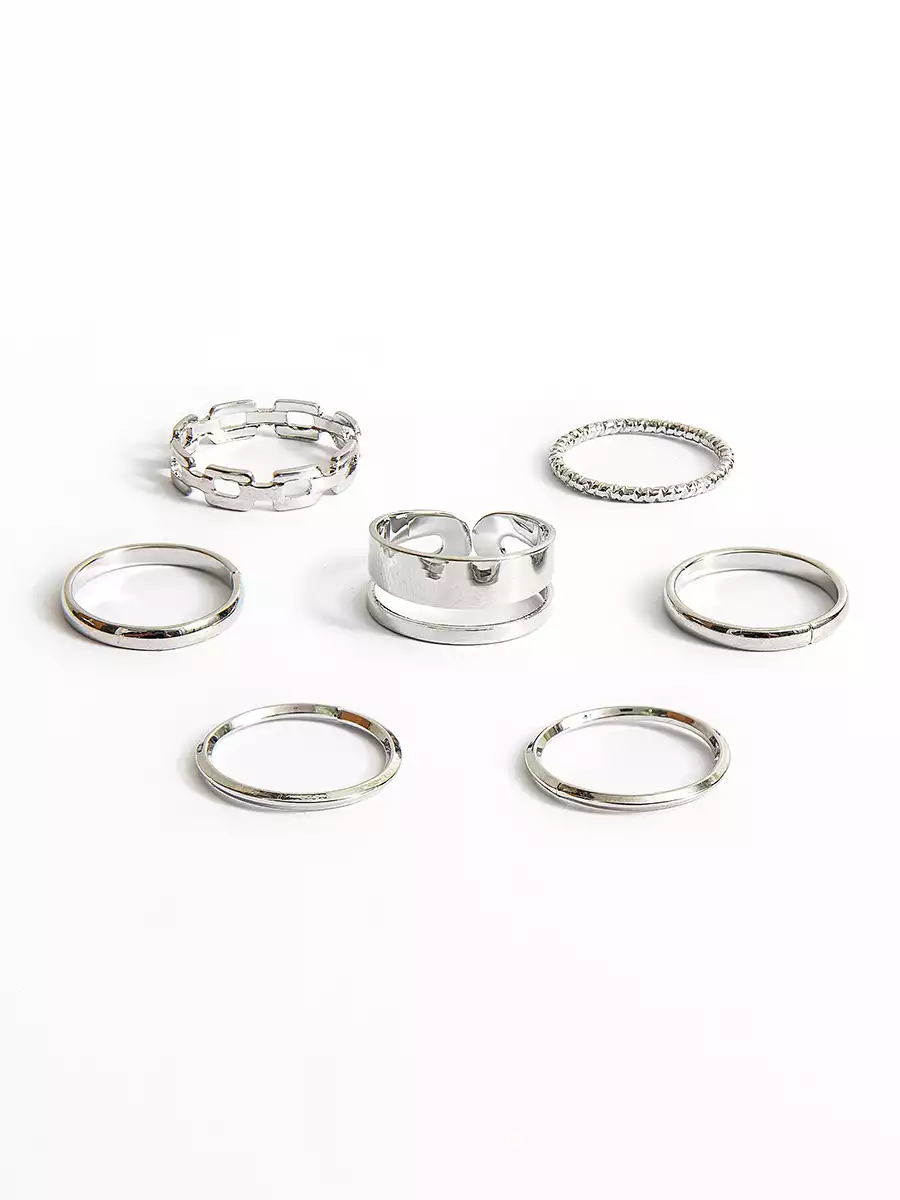 Набор колец 7 шт KEANU