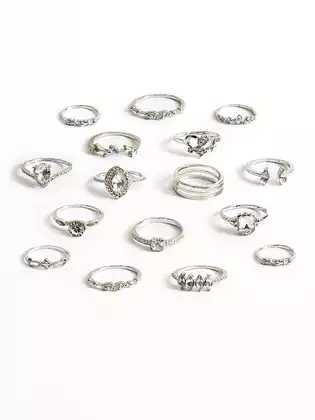 Набор колец 14 шт KEANU