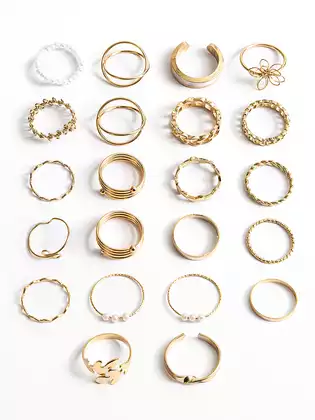 Набор колец 22 шт KEANU