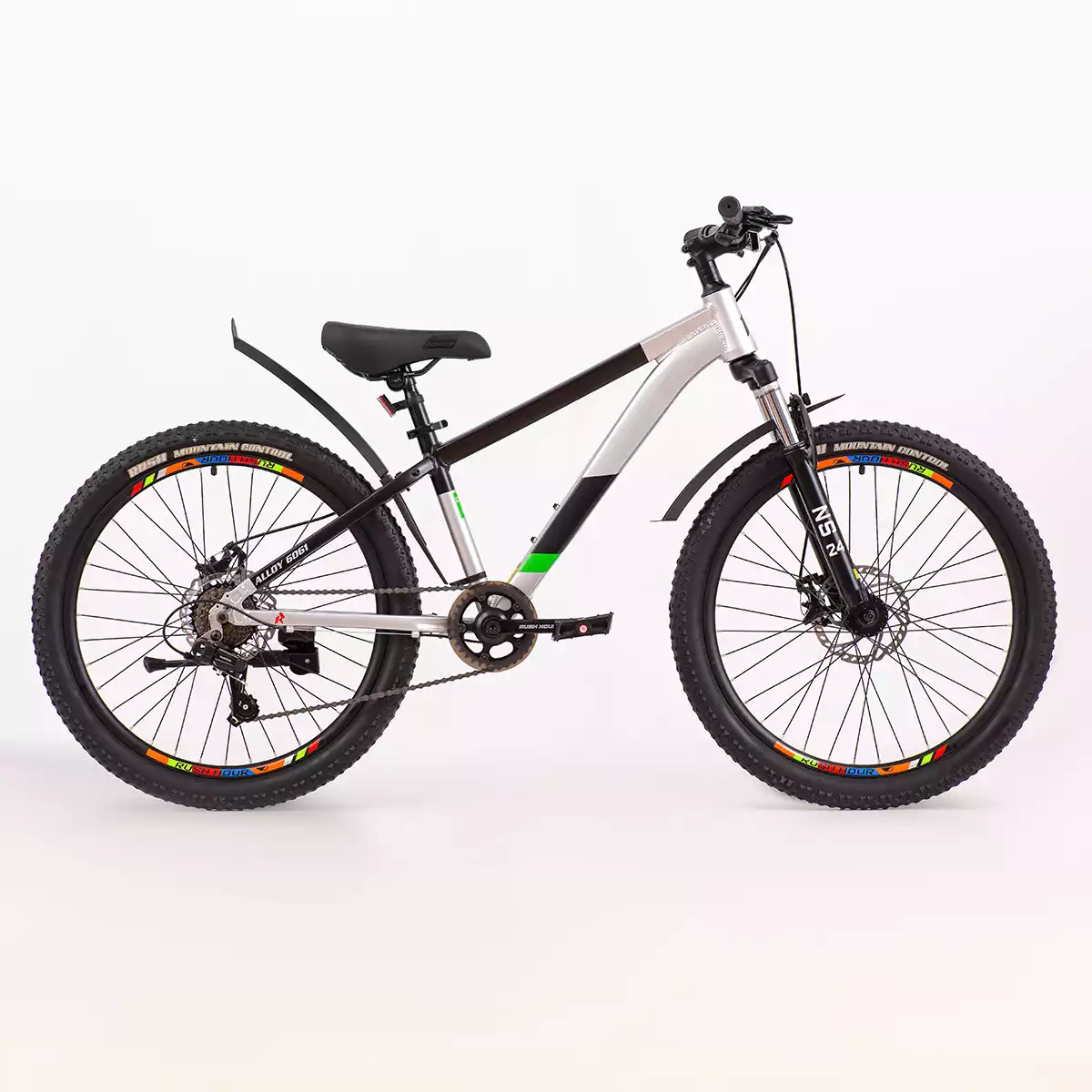 Велосипед подростковый 24 NS 455 DISC AL 7ск рама 12 RUSH HOUR